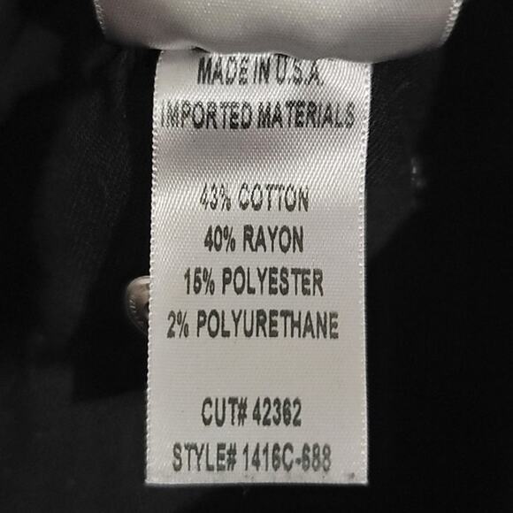 Citizens of Humanity COH Rocket High Rise Skinny Jeans Black 24 - Picture 8 of 13